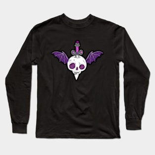 Flying Skulls Long Sleeve T-Shirt